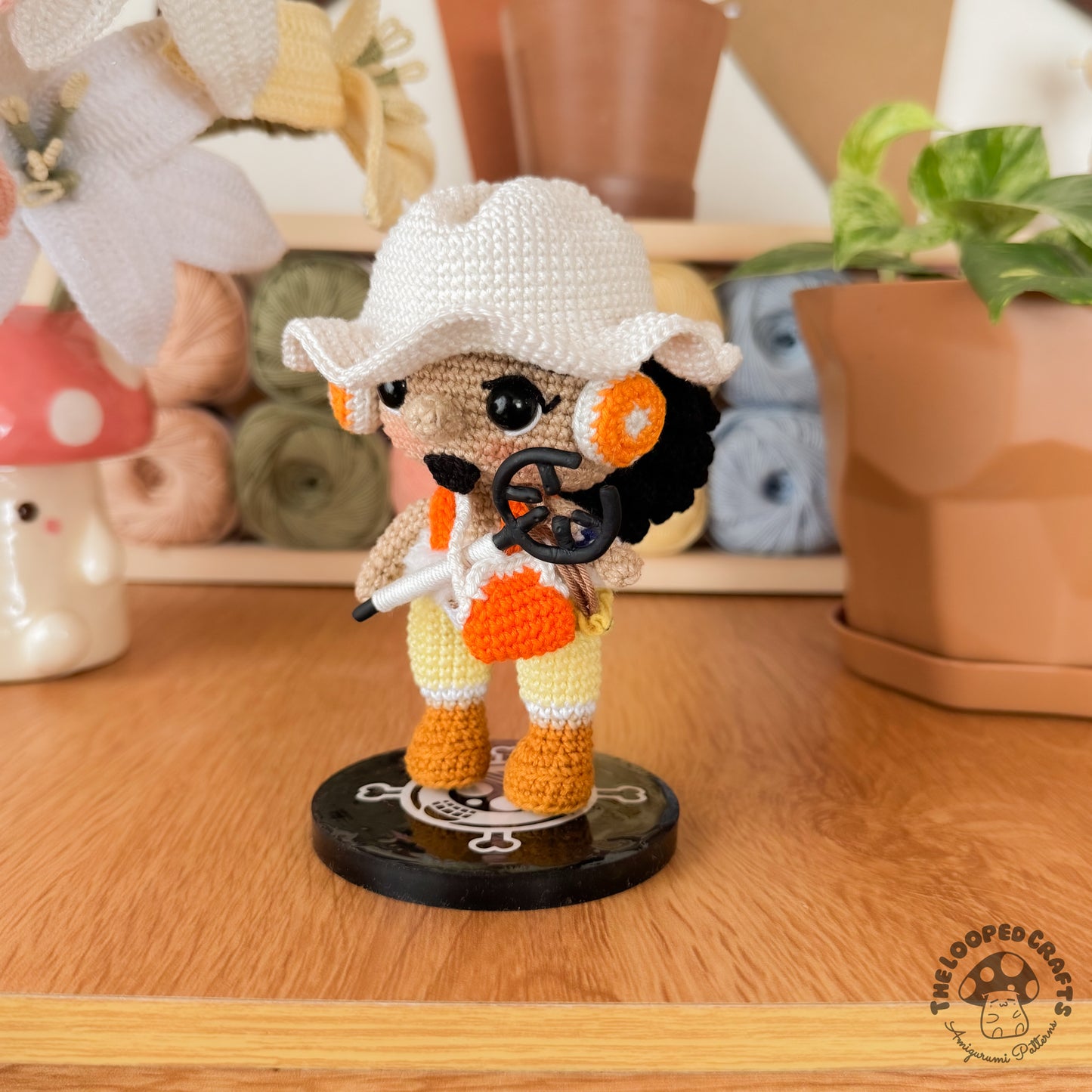 Mini Amigurumi Crochet Pattern Pirate Sniper