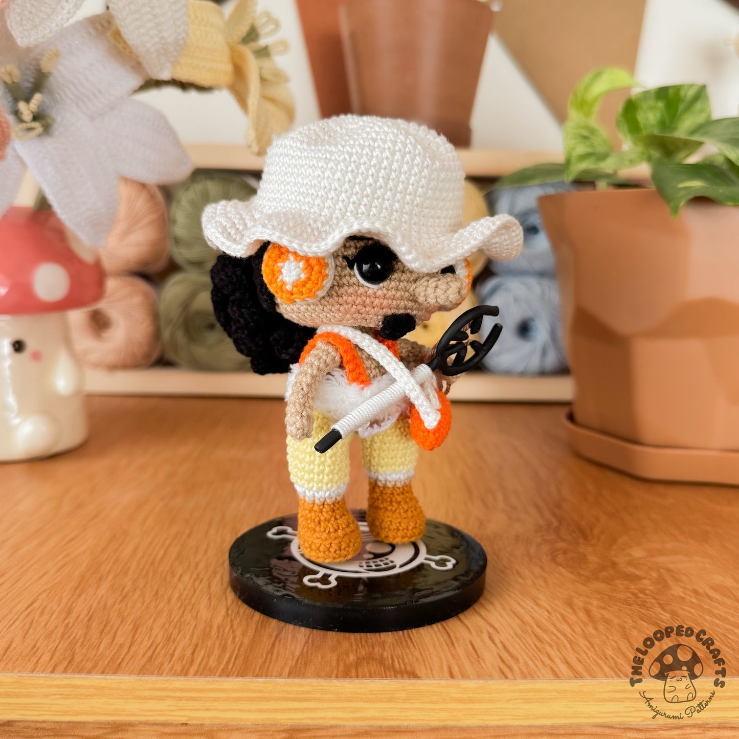 Mini Amigurumi Crochet Pattern Pirate Sniper