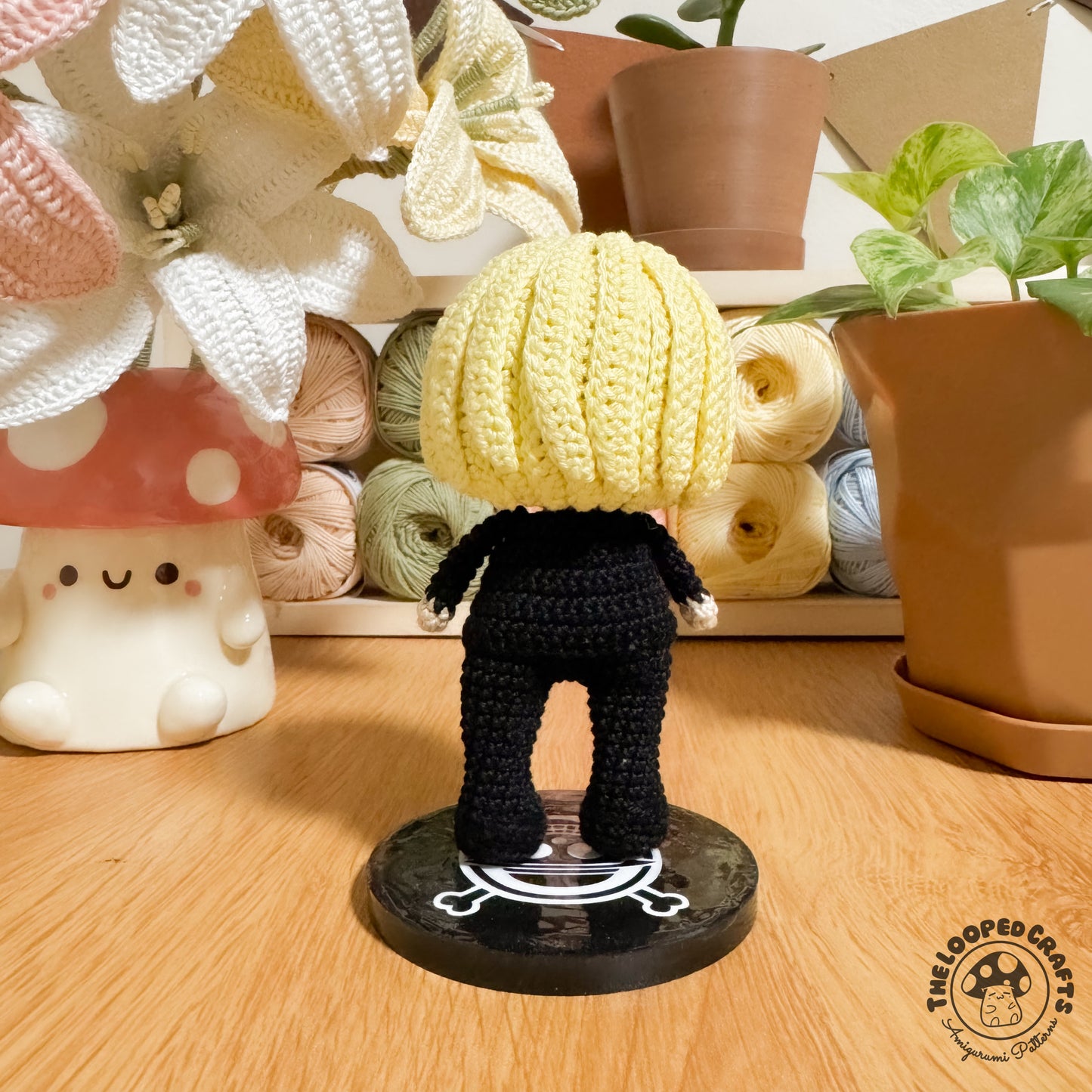 Mini Amigurumi Crochet Pattern Pirate Cook