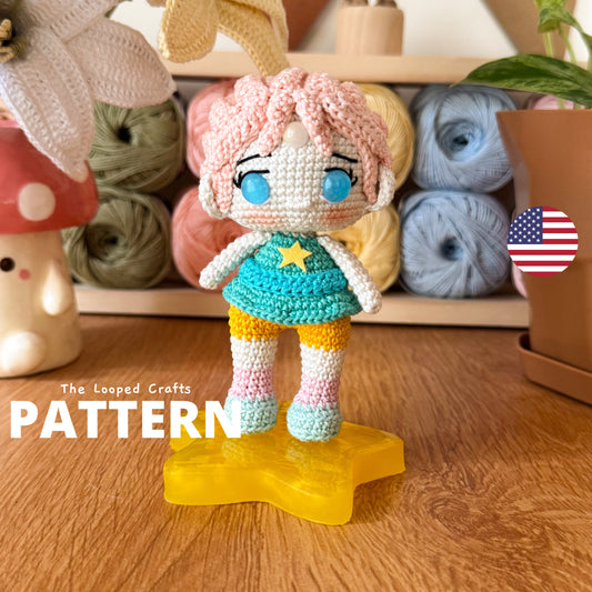 Mini Amigurumi Crochet Pattern Pearl