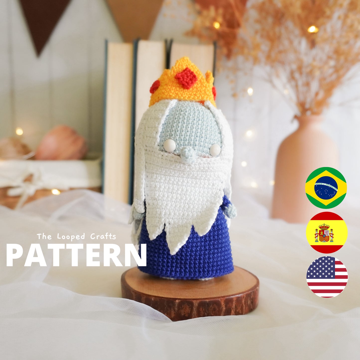 Mini Amigurumi Crochet Pattern Ice