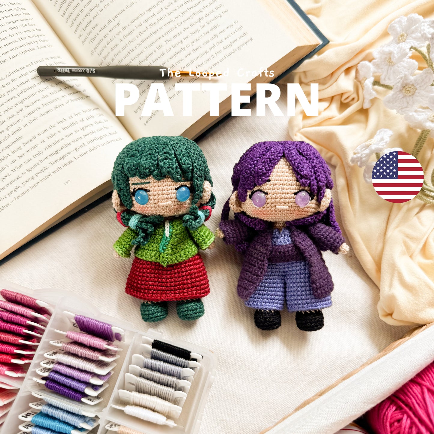 Mini Amigurumi Crochet Apothecary
