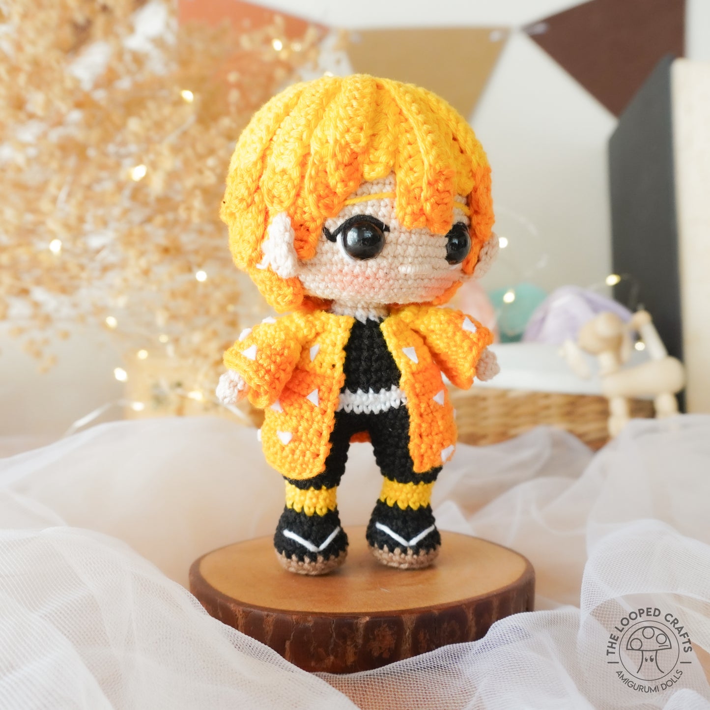 Mini Amigurumi Crochet Pattern Zenitsu