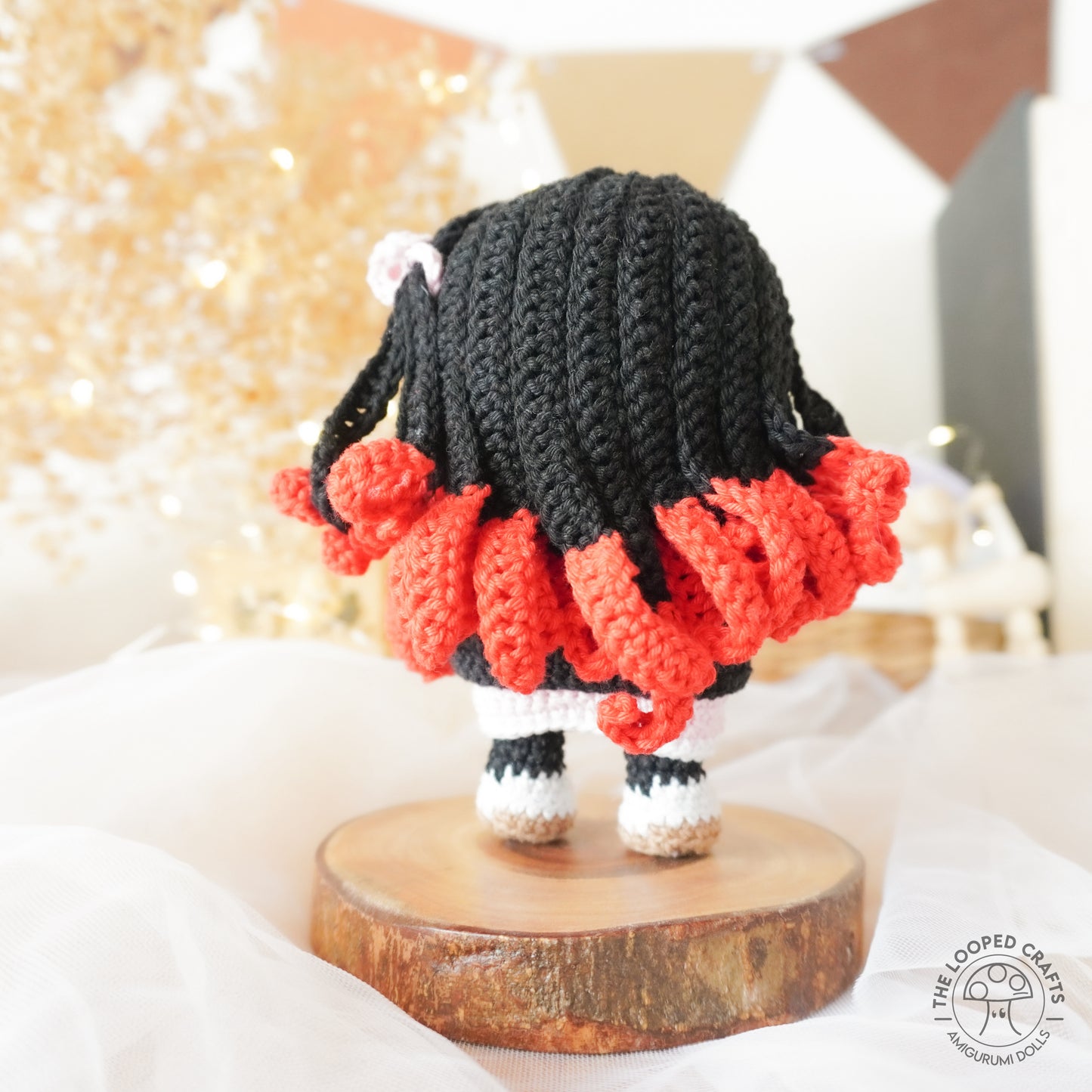 Mini Amigurumi Crochet Pattern Nezuko