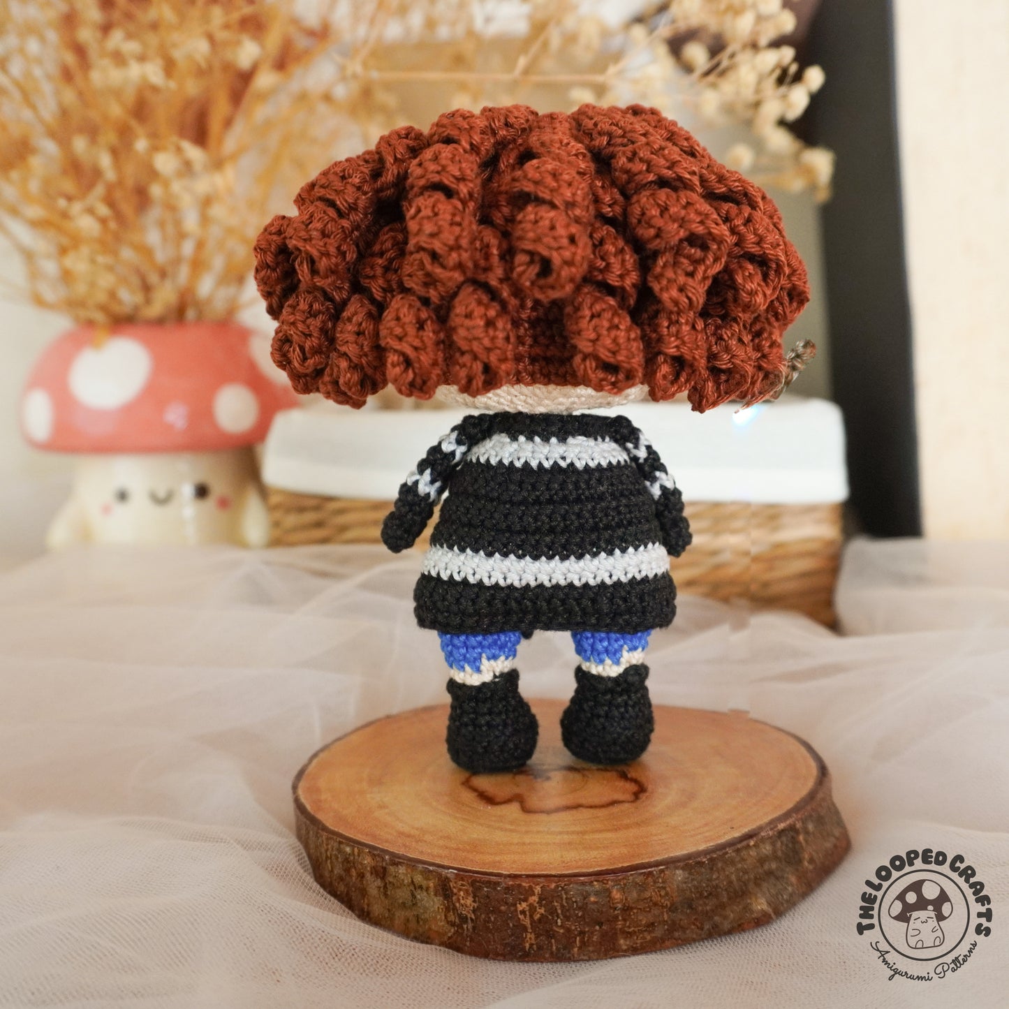 Mini Amigurumi Wybie Button Eyes Inspired