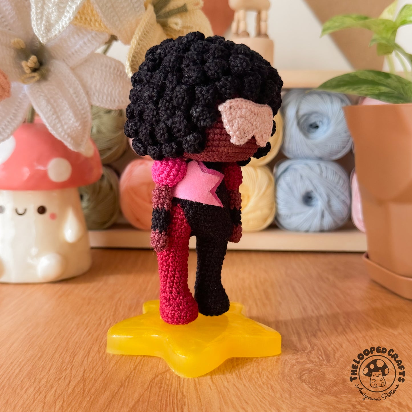 Mini Amigurumi Crochet Pattern Garnet
