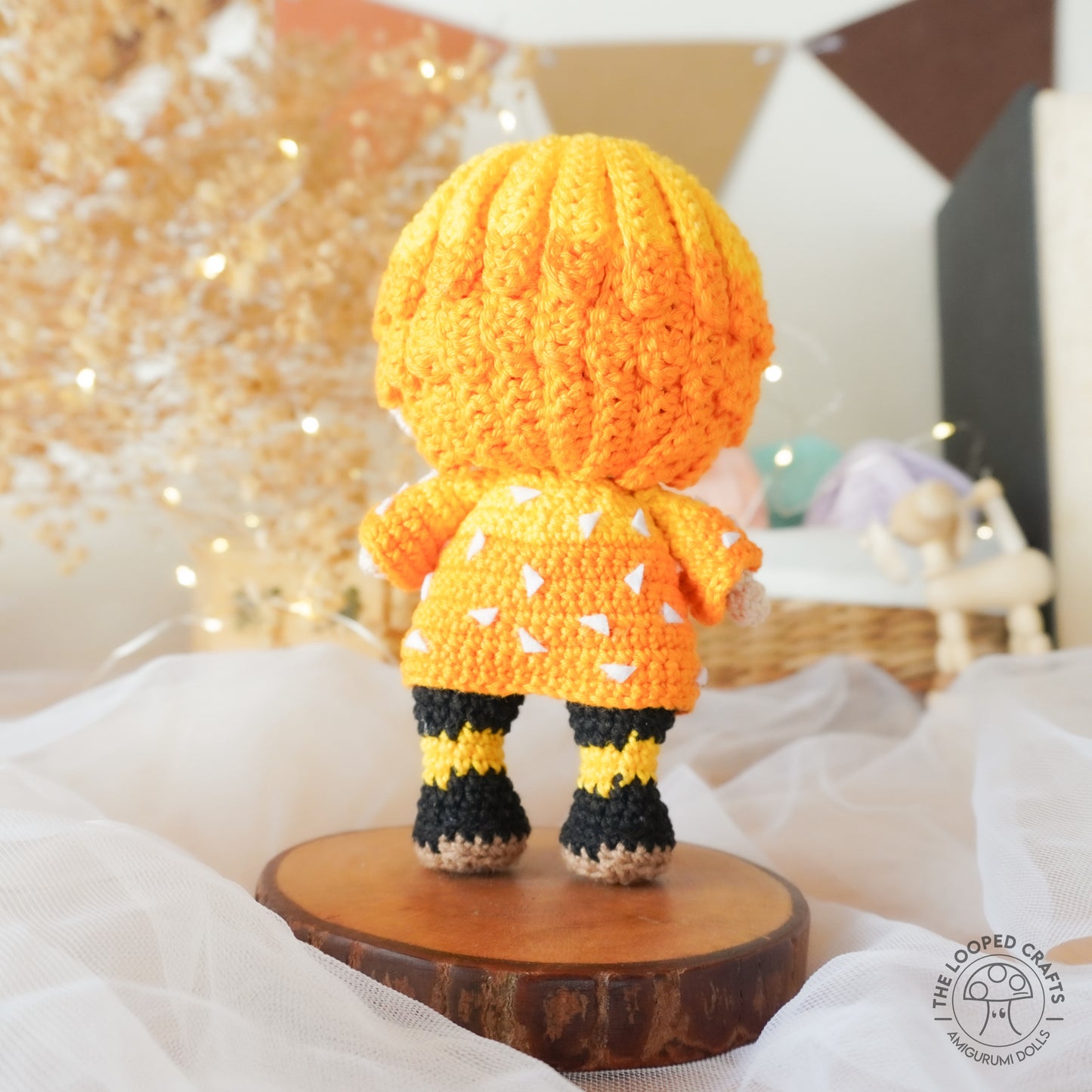 Mini Amigurumi Crochet Pattern Zenitsu