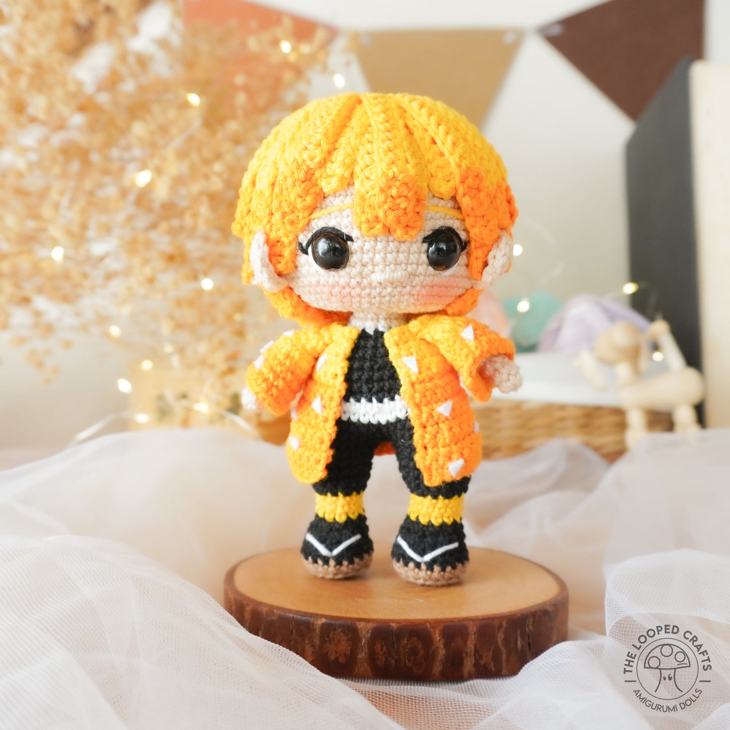 Mini Amigurumi Crochet Pattern Zenitsu