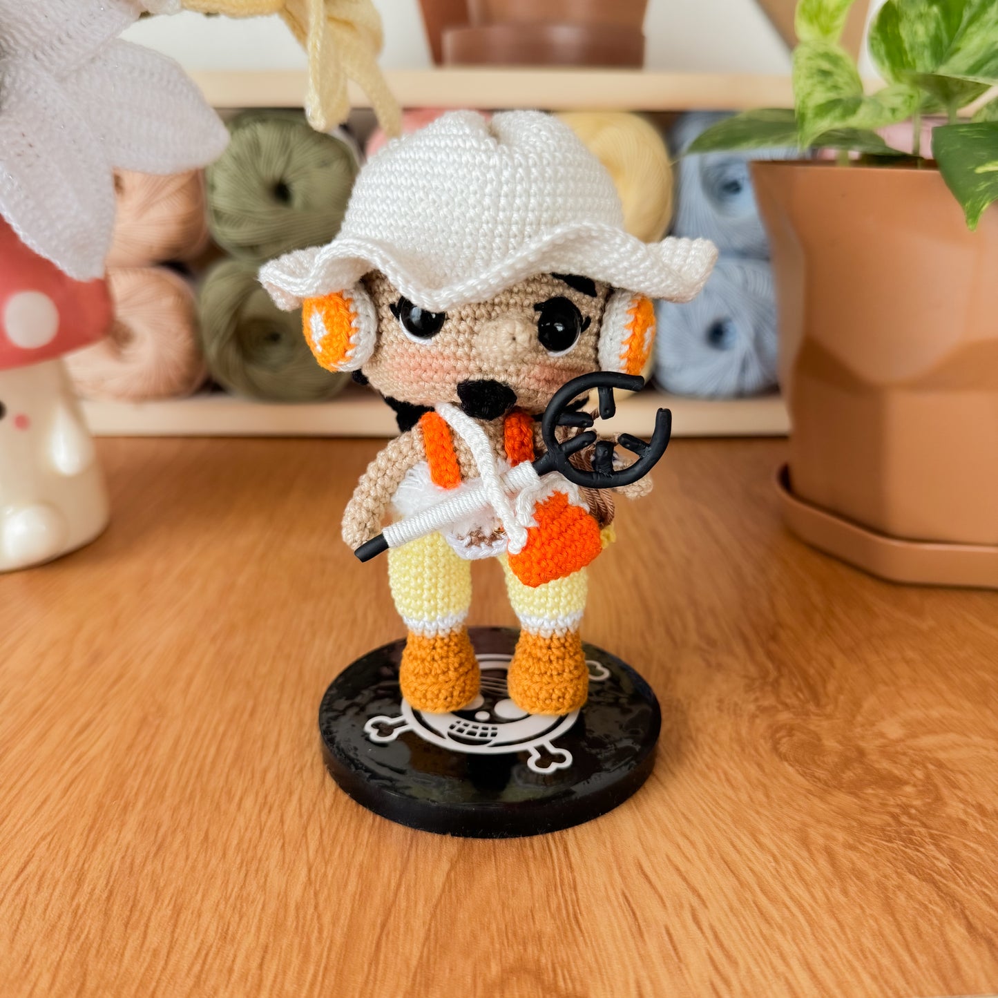 Mini Amigurumi Crochet Pattern Pirate Sniper