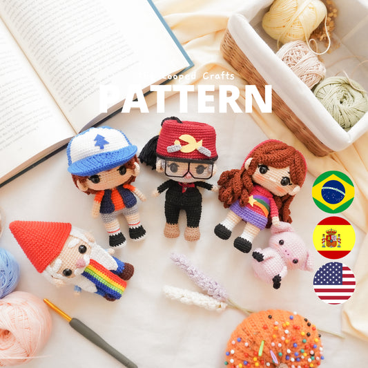 Mini Amigurumi Crochet Pattern Gravity