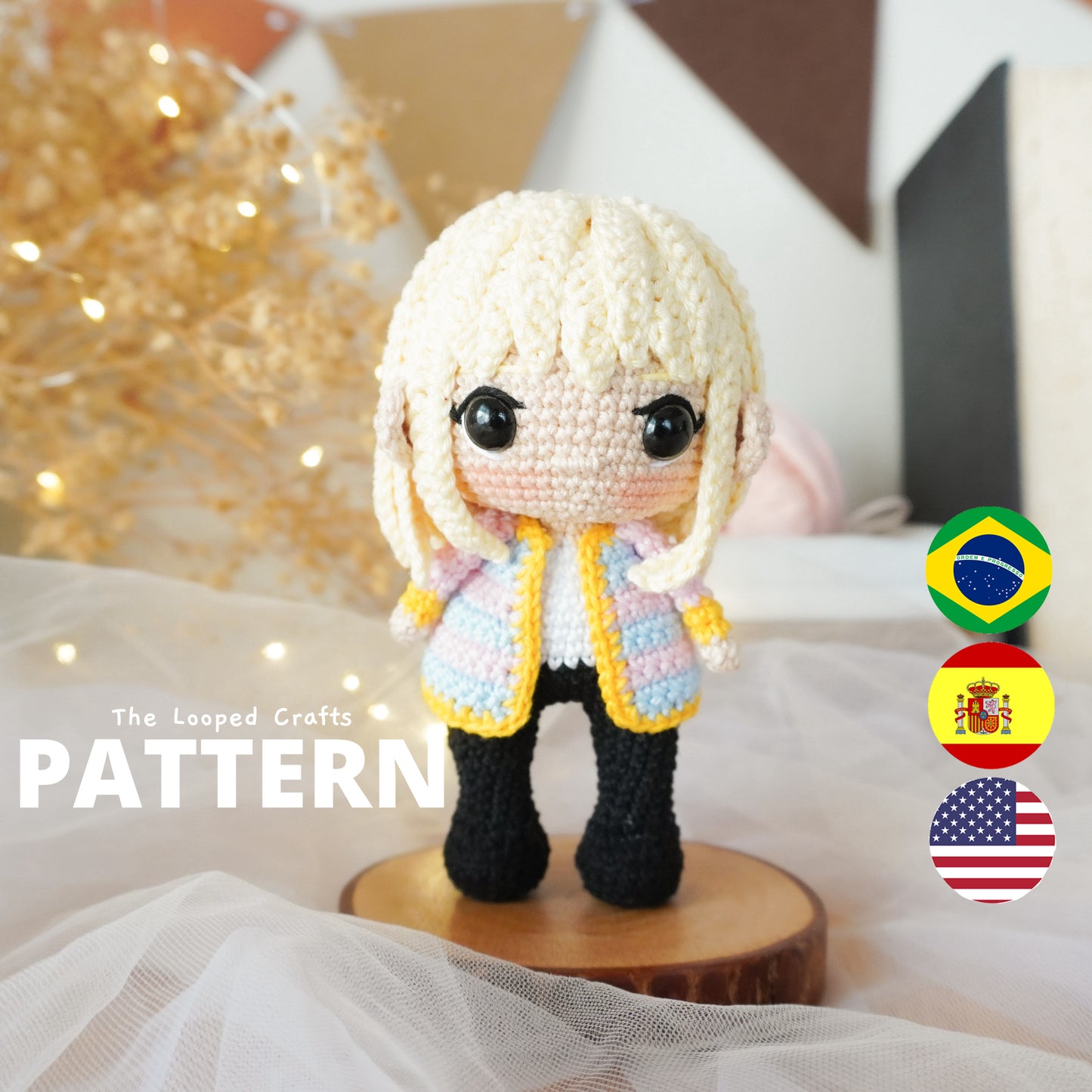 Mini Amigurumi Crochet Pattern Howl