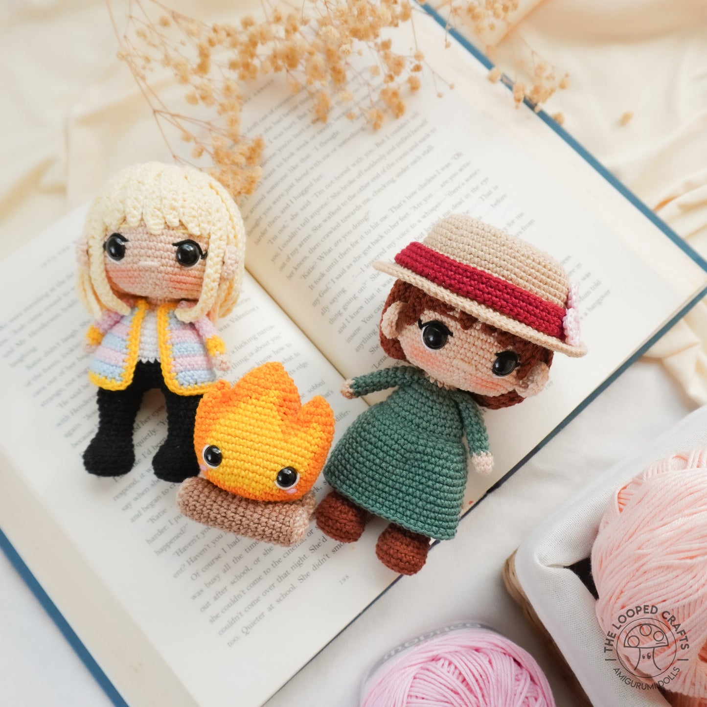 Mini Amigurumi Howl's Moving Castle
