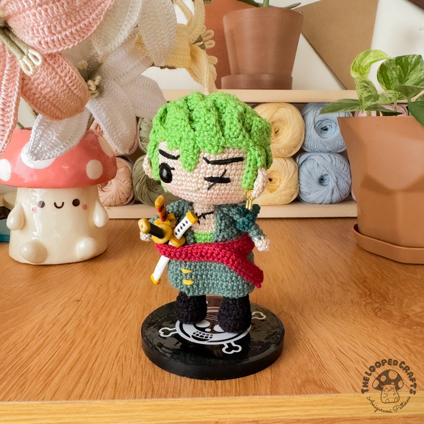 Mini Amigurumi Crochet Pattern Pirate Swordsman
