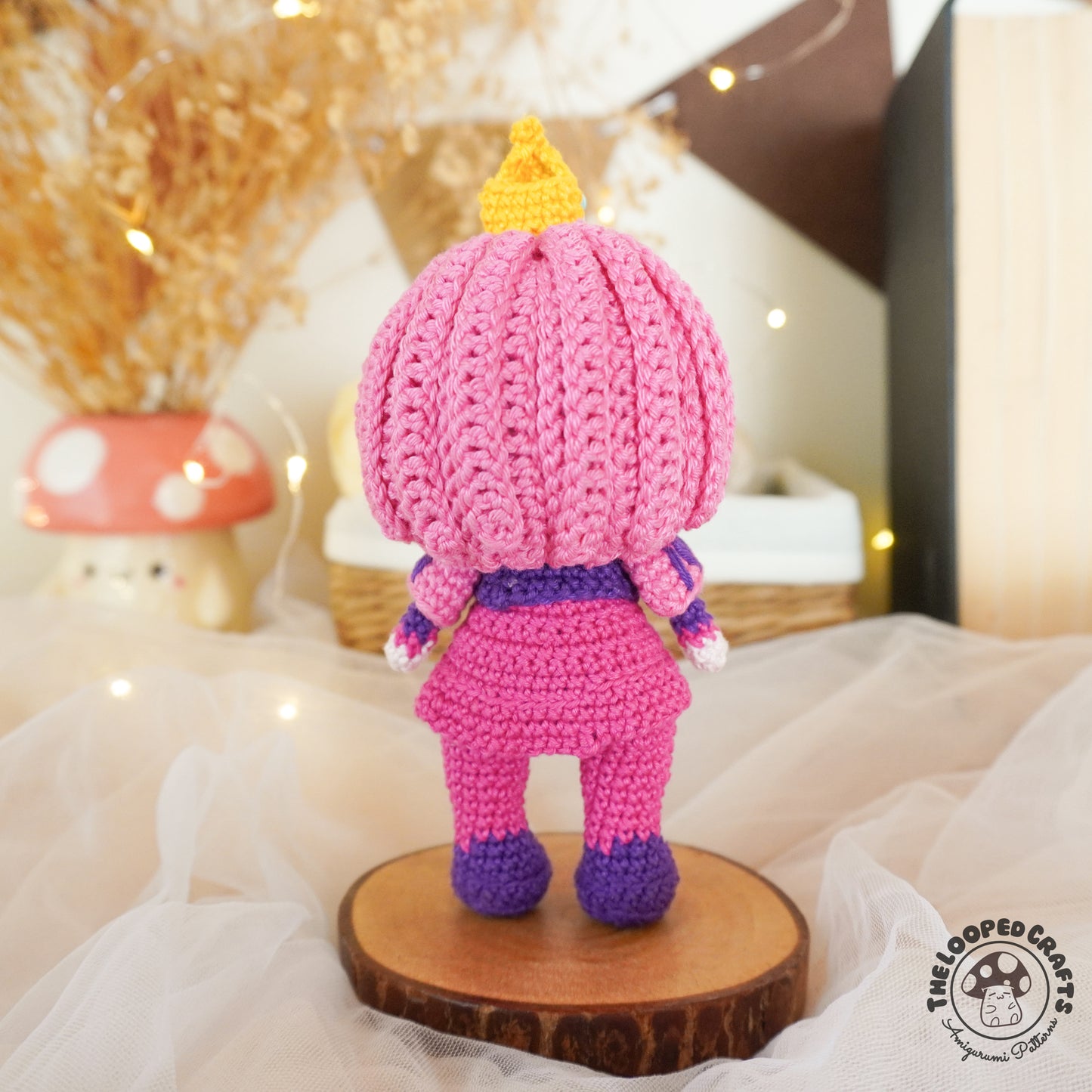 Mini Amigurumi Adventure Time Gender Swap Prince Gumball Inspired