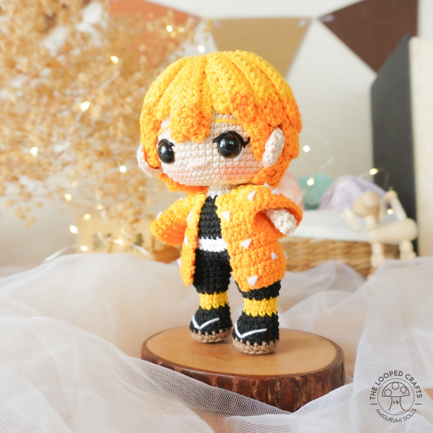 Mini Amigurumi Crochet Pattern Zenitsu