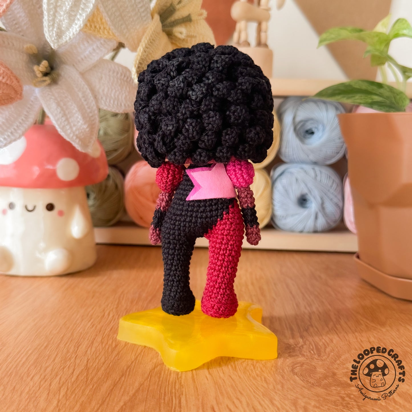 Mini Amigurumi Crochet Pattern Garnet