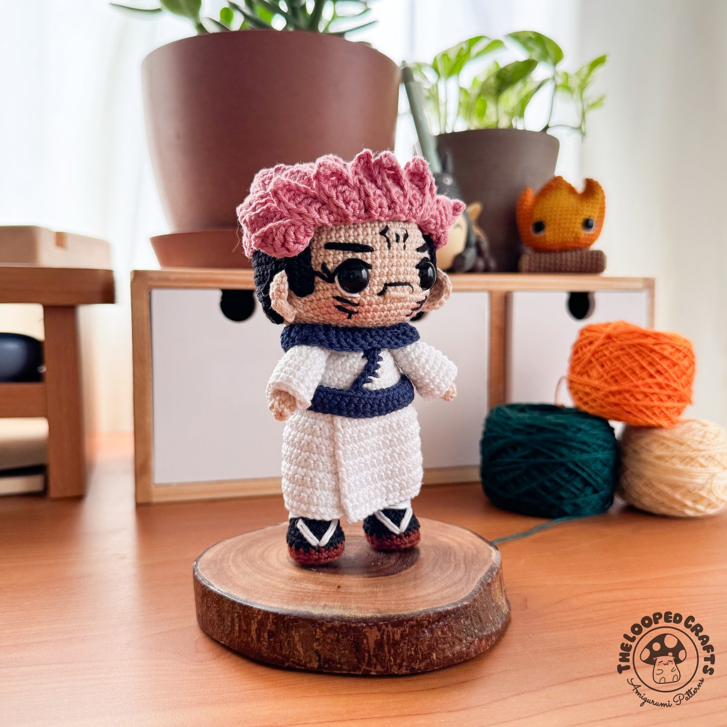 Mini Amigurumi Crochet Sukuna