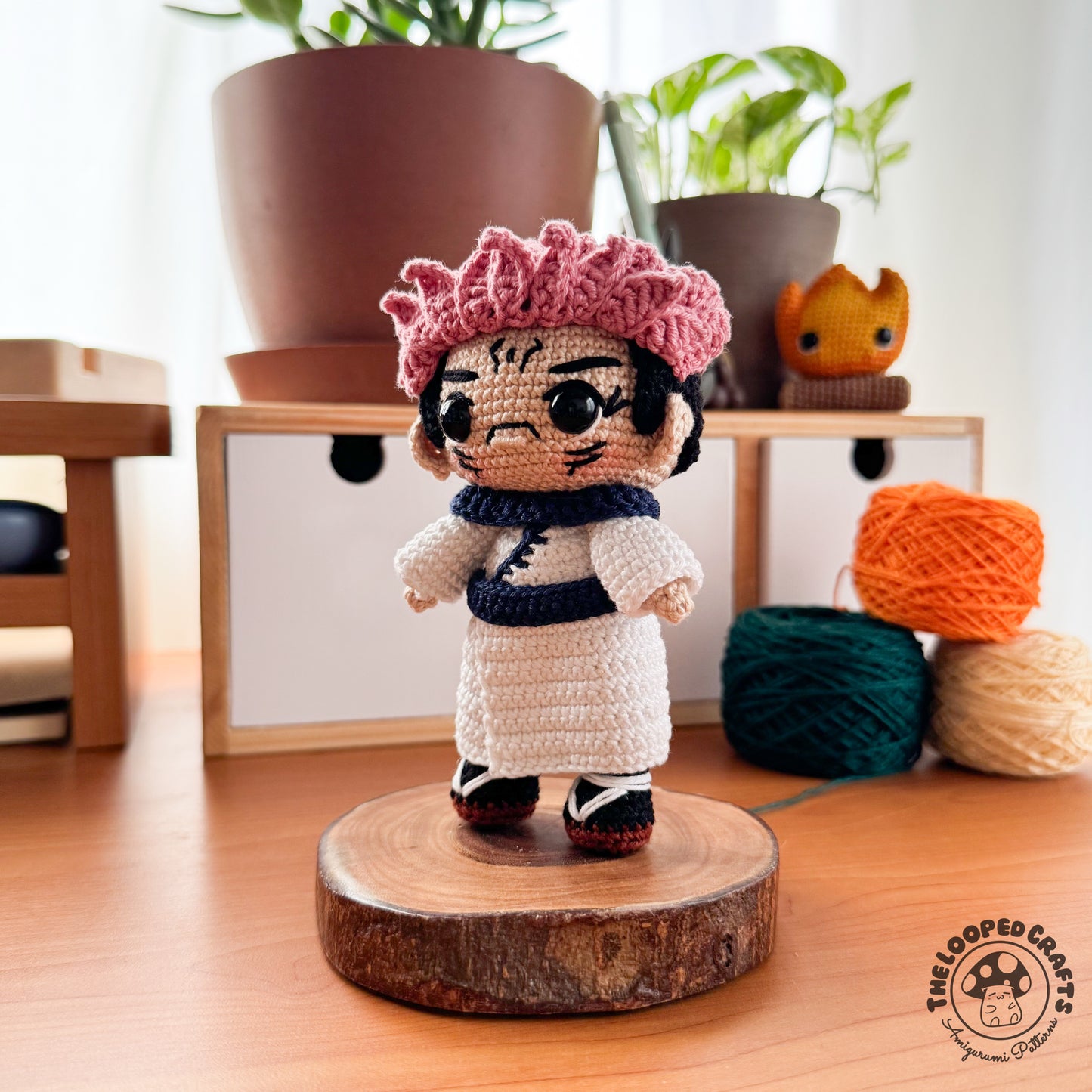 Mini Amigurumi Crochet Sukuna