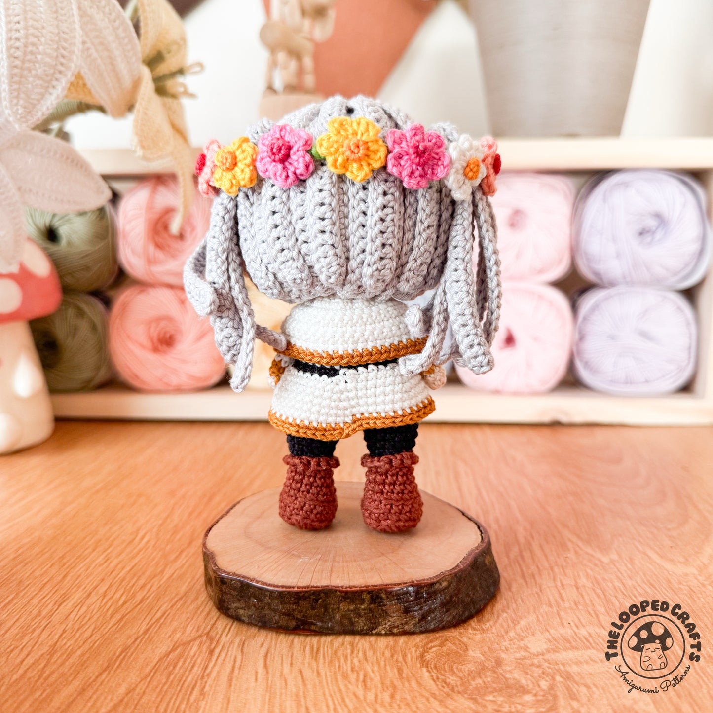 Mini Amigurumi Crochet Elf Mage