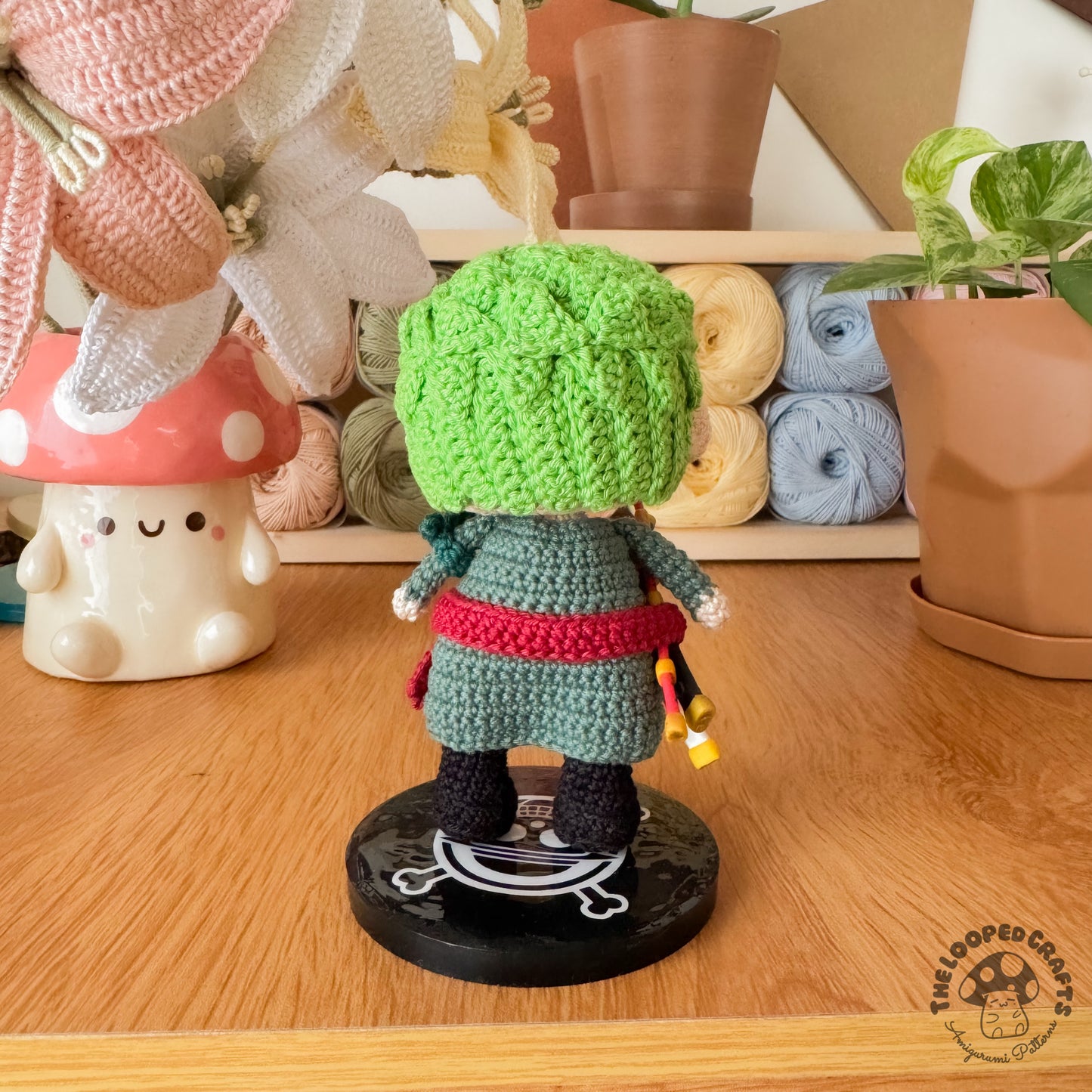 Mini Amigurumi Crochet Pattern Pirate Swordsman