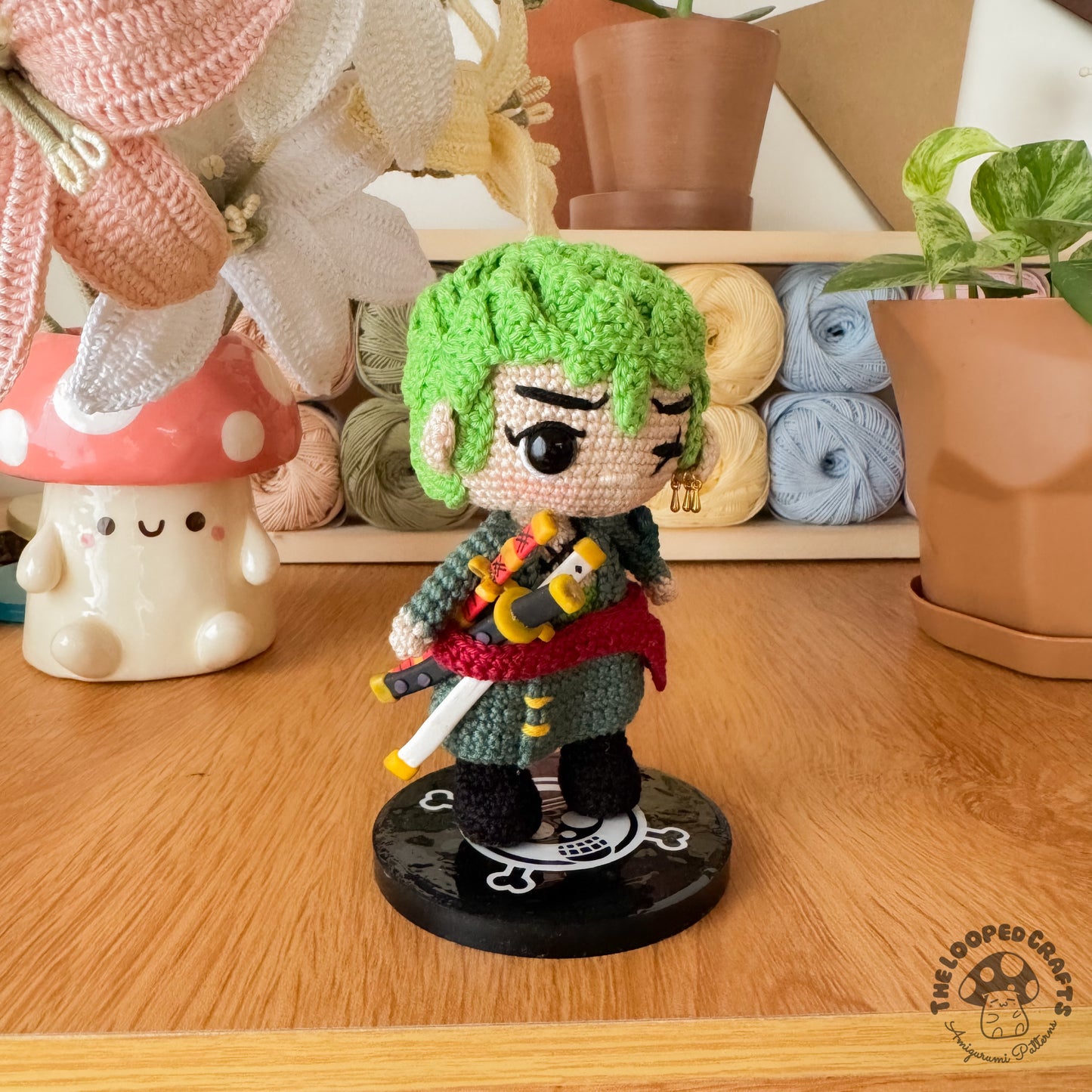 Mini Amigurumi Crochet Pattern Pirate Swordsman