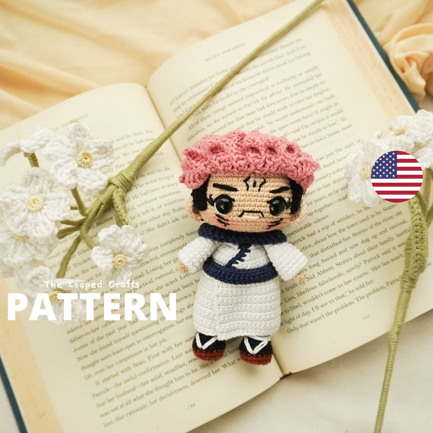 Mini Amigurumi Crochet Sukuna