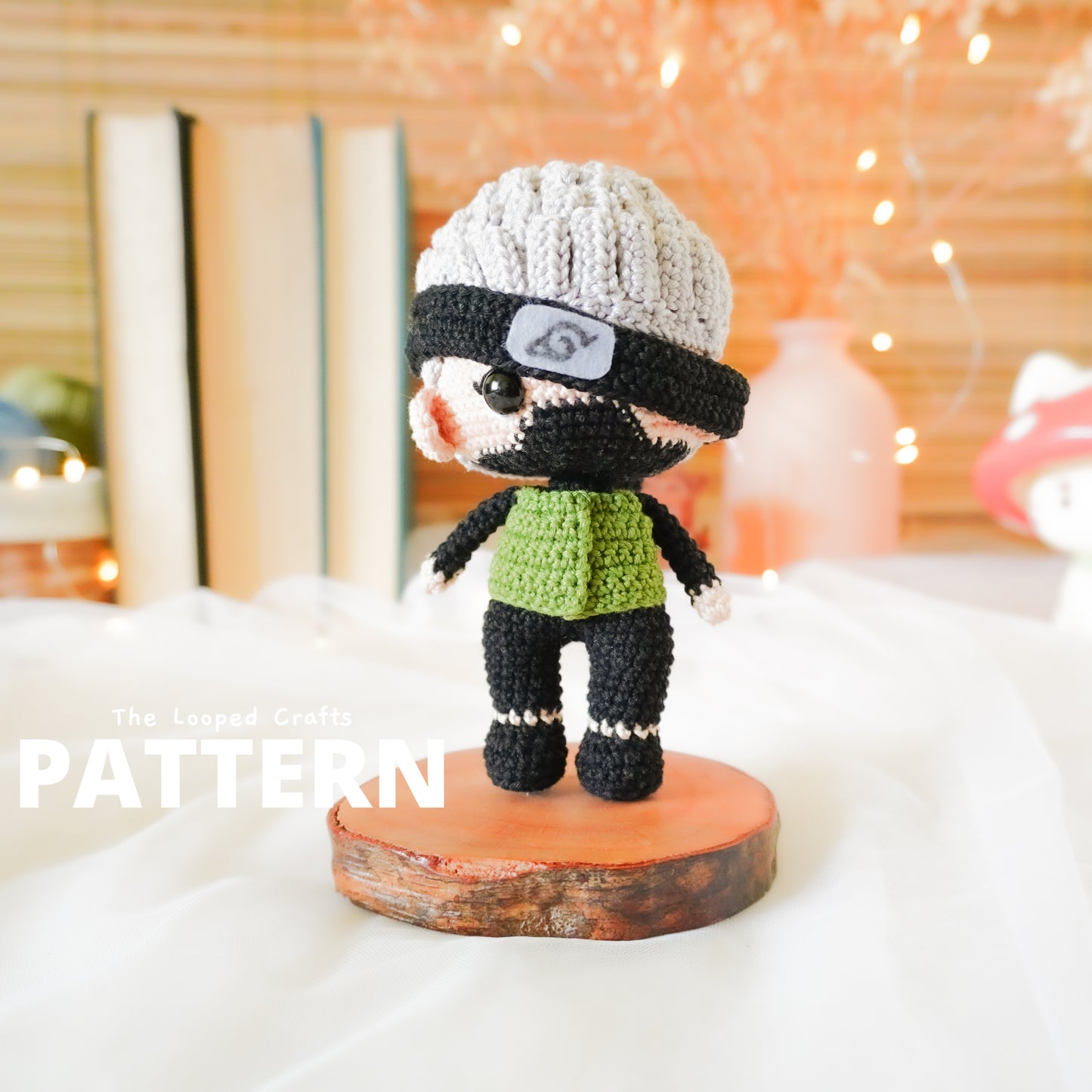 Mini Amigurumi Crochet Pattern Pirate SET Ninja