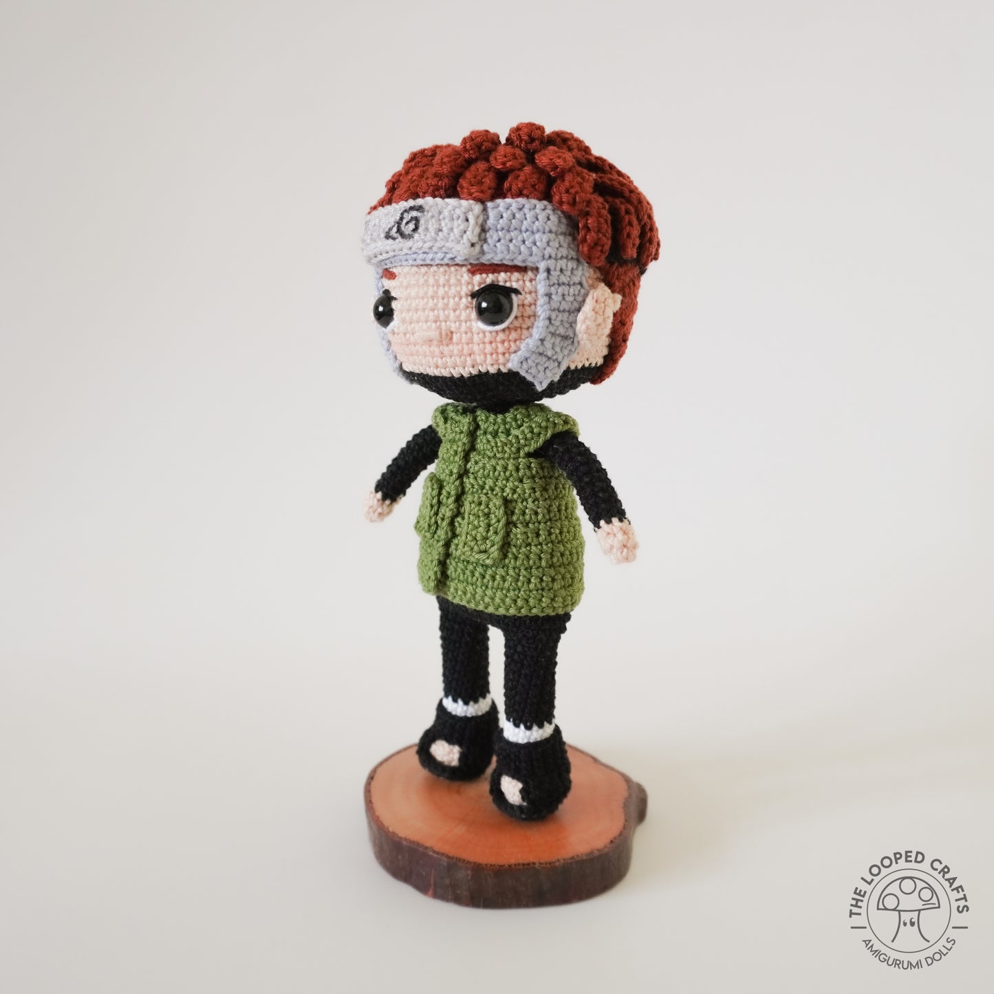 Amigurumi Crochet Pattern Wood Ninja