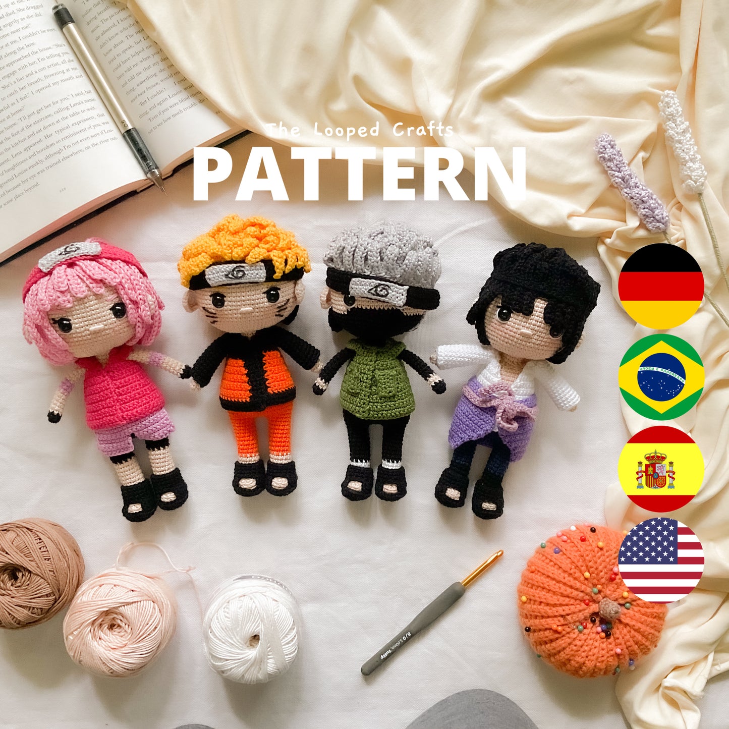 Amigurumi Crochet Pattern Ninja 1