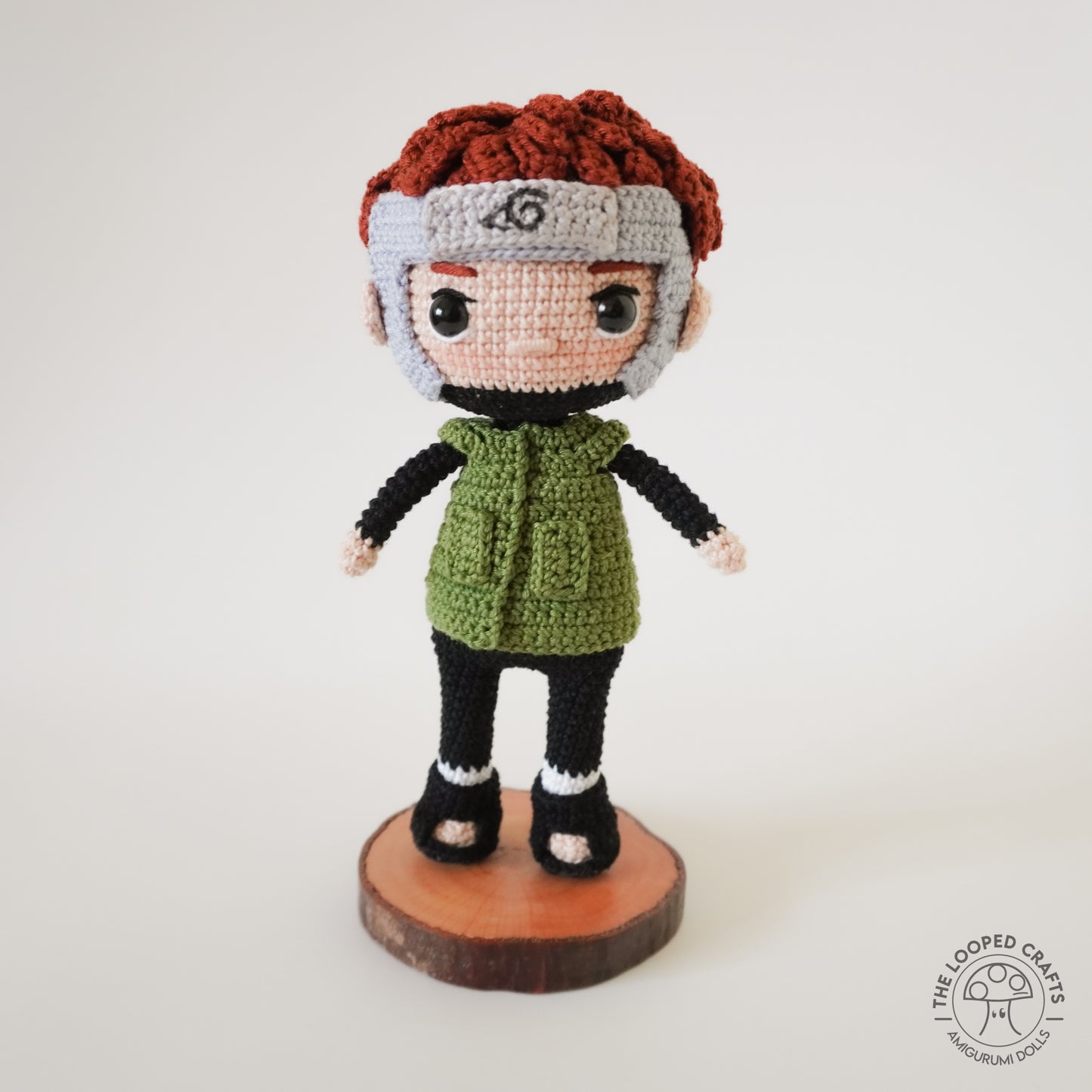 Amigurumi Crochet Pattern Wood Ninja
