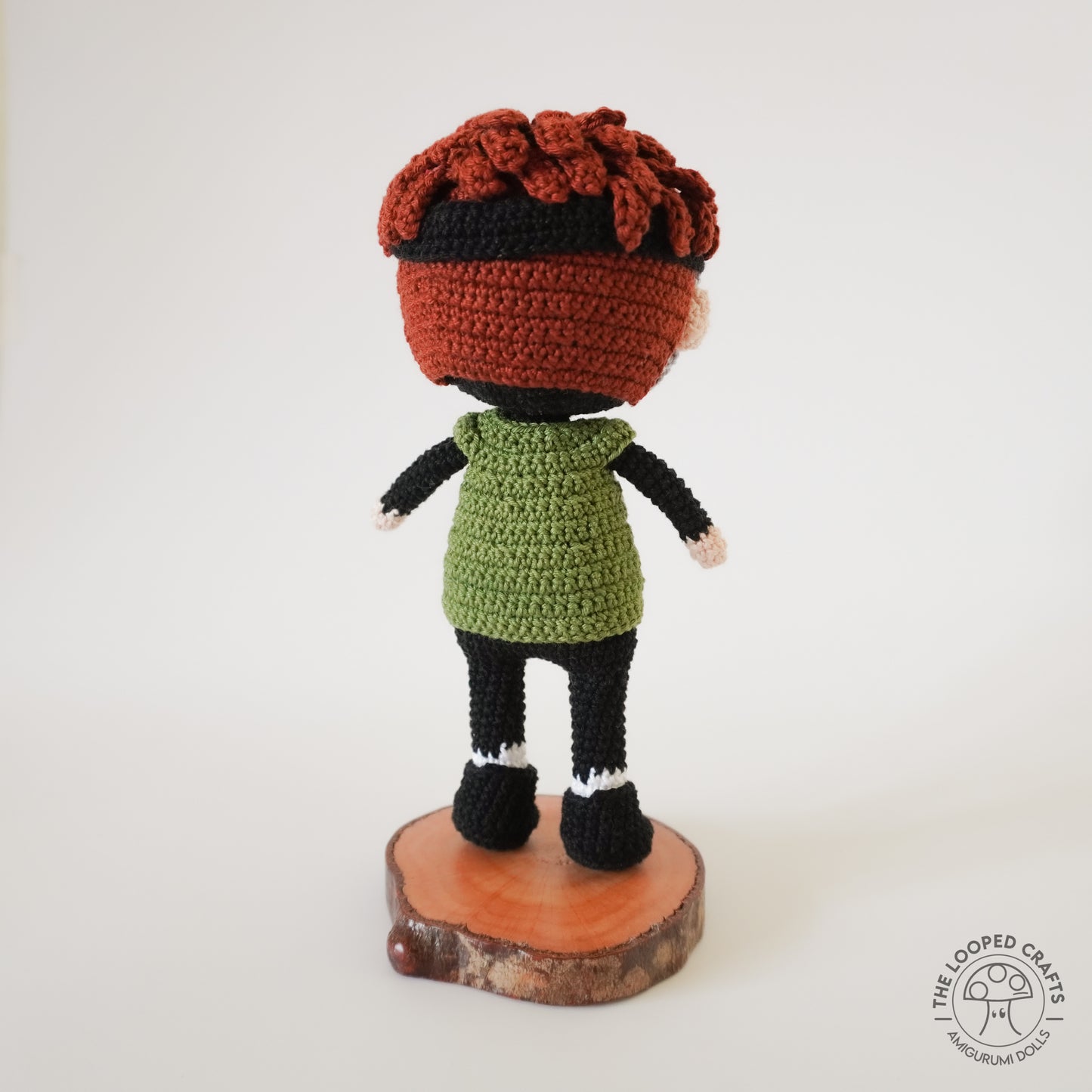 Amigurumi Crochet Pattern Wood Ninja