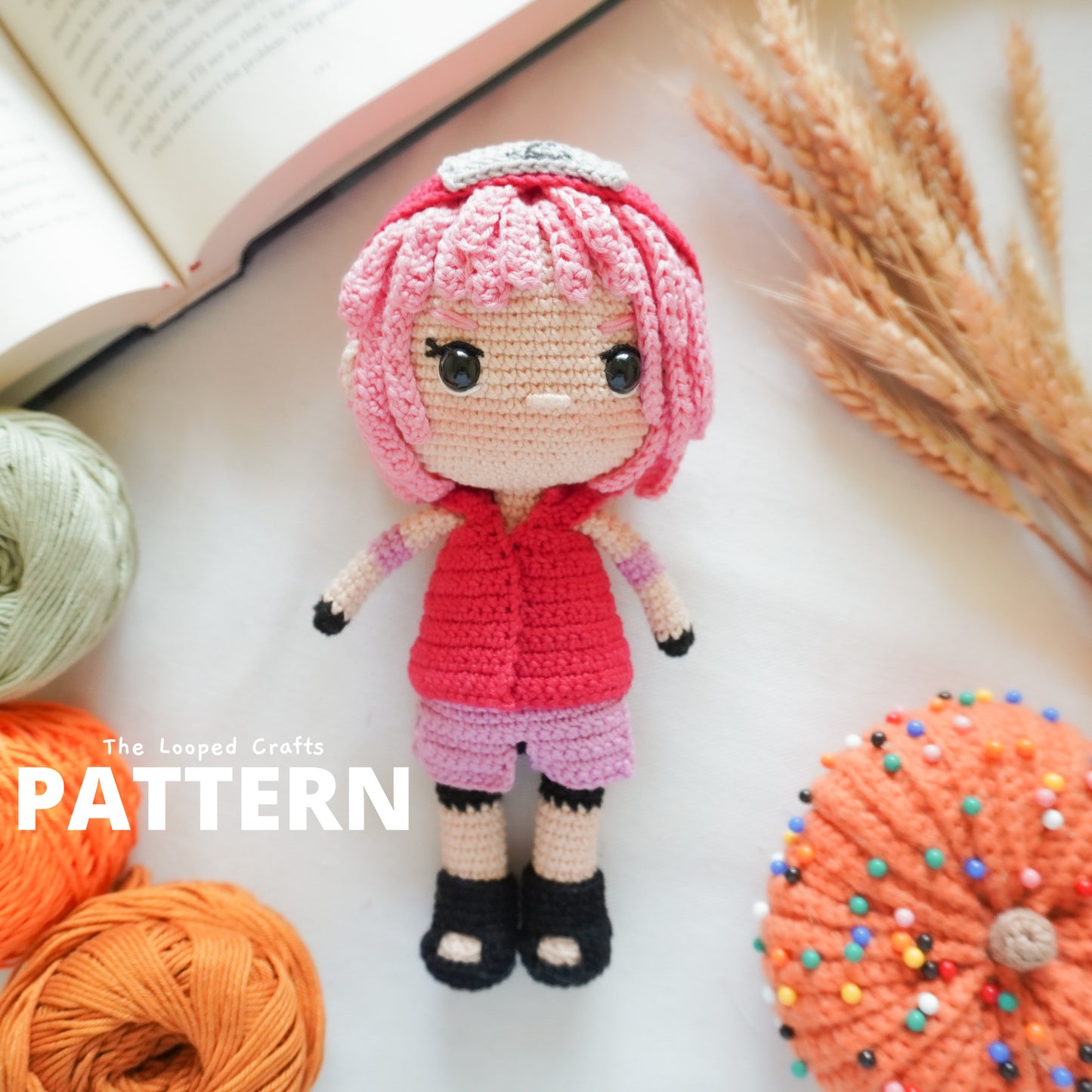 Amigurumi Crochet Pattern Ninja 2