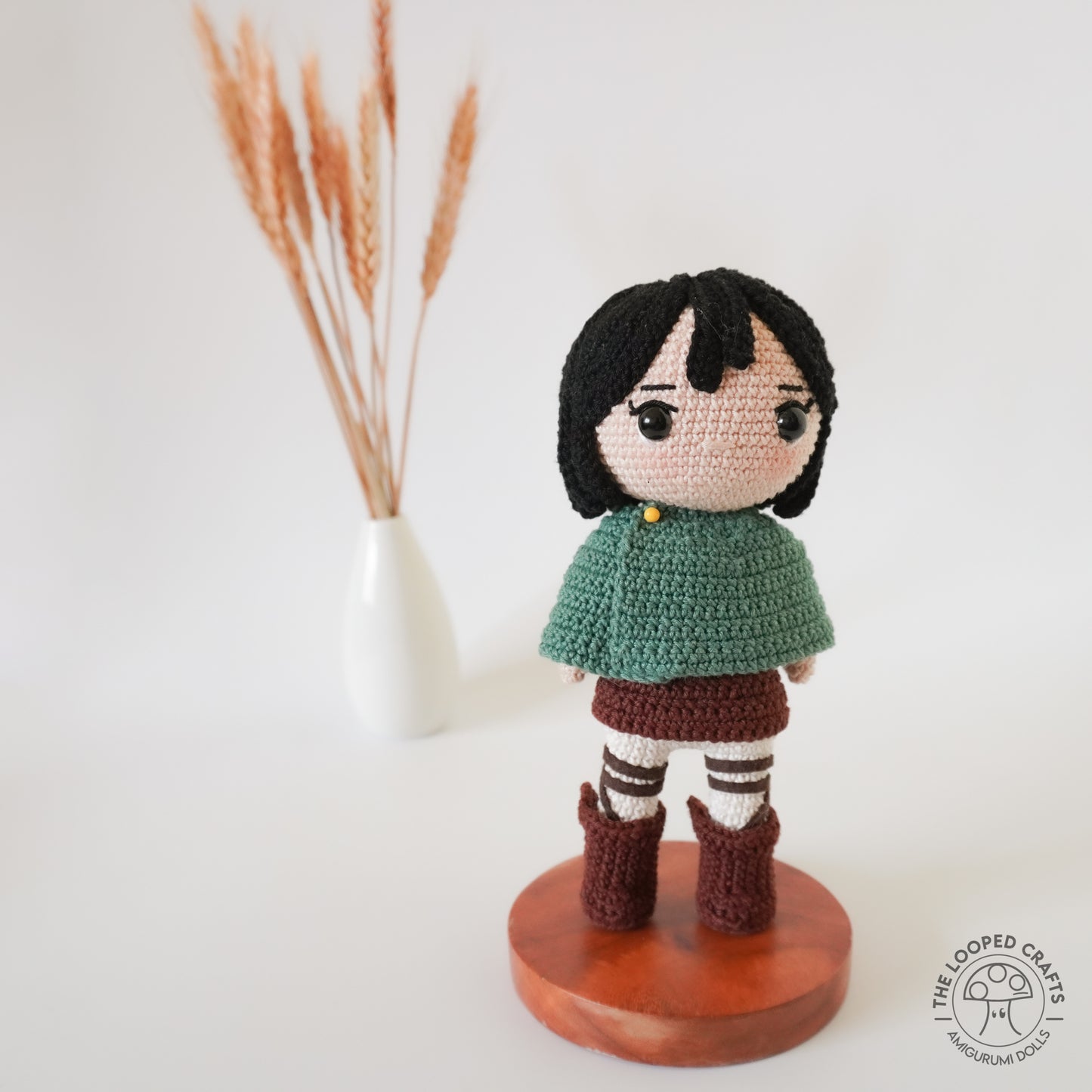 Amigurumi Crochet Pattern Red Scarf