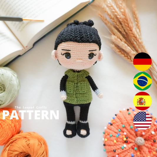 Amigurumi Crochet Pattern Tactic Ninja