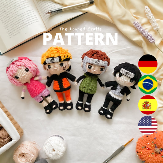Amigurumi Crochet Pattern Ninja 2