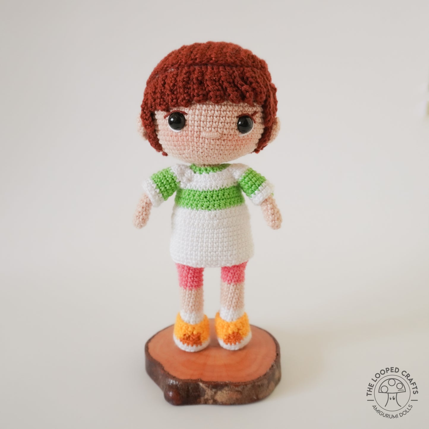 Amigurumi Crochet Pattern Spirted Girl