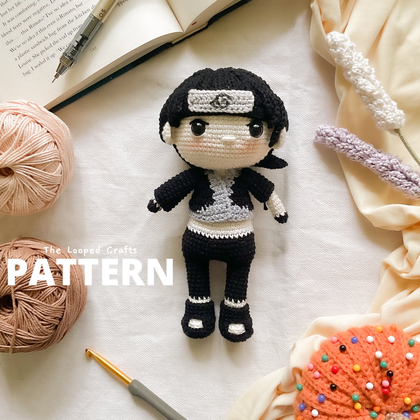 Amigurumi Crochet Pattern Ninja 2