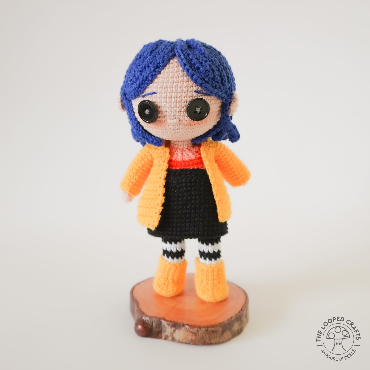 Amigurumi Crochet Pattern Cora Button