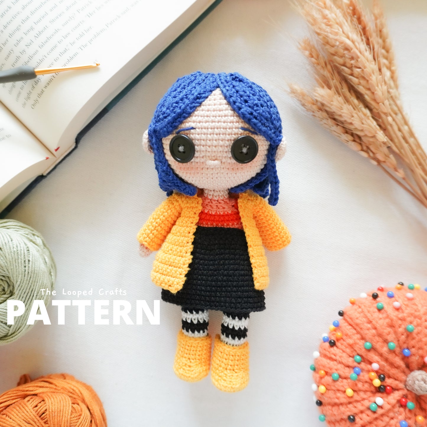 Amigurumi Crochet Pattern Cora Bundle