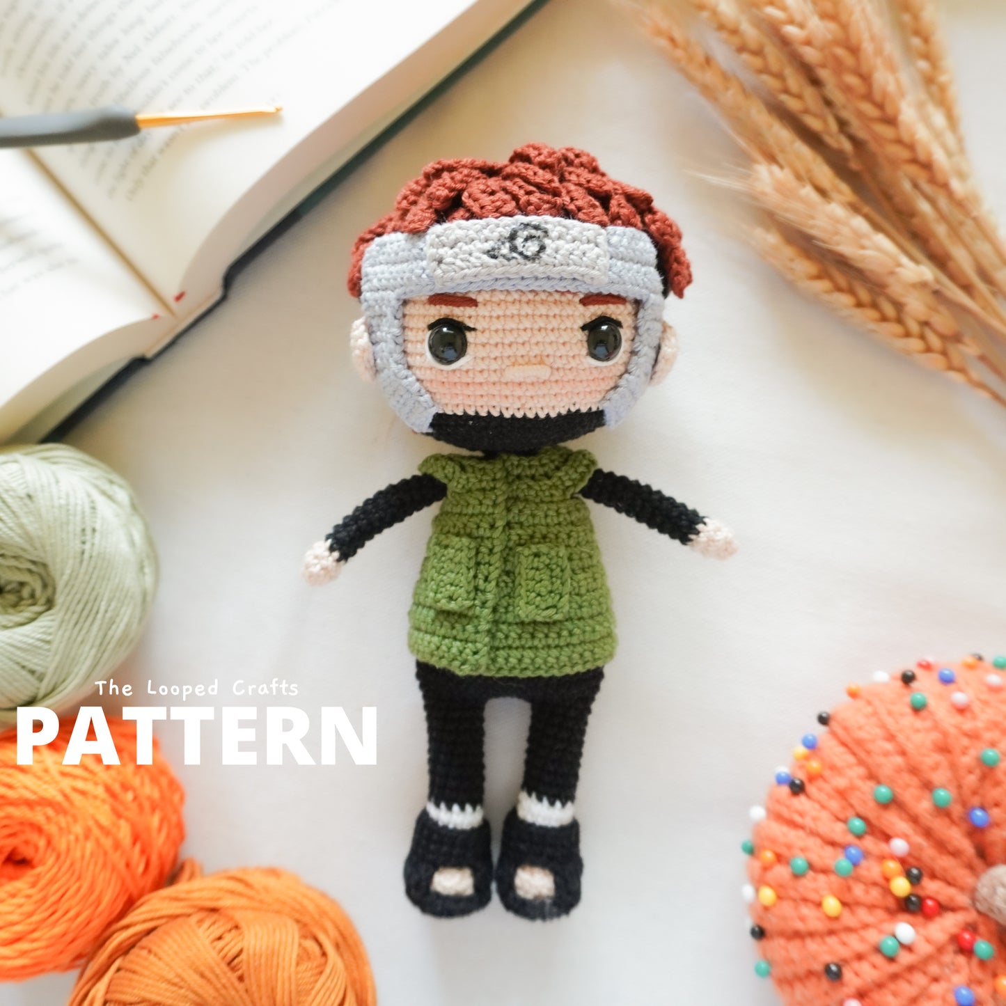 Amigurumi Crochet Pattern Ninja 2