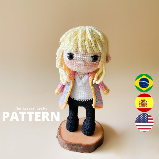 Amigurumi Crochet Pattern Castle Wizard