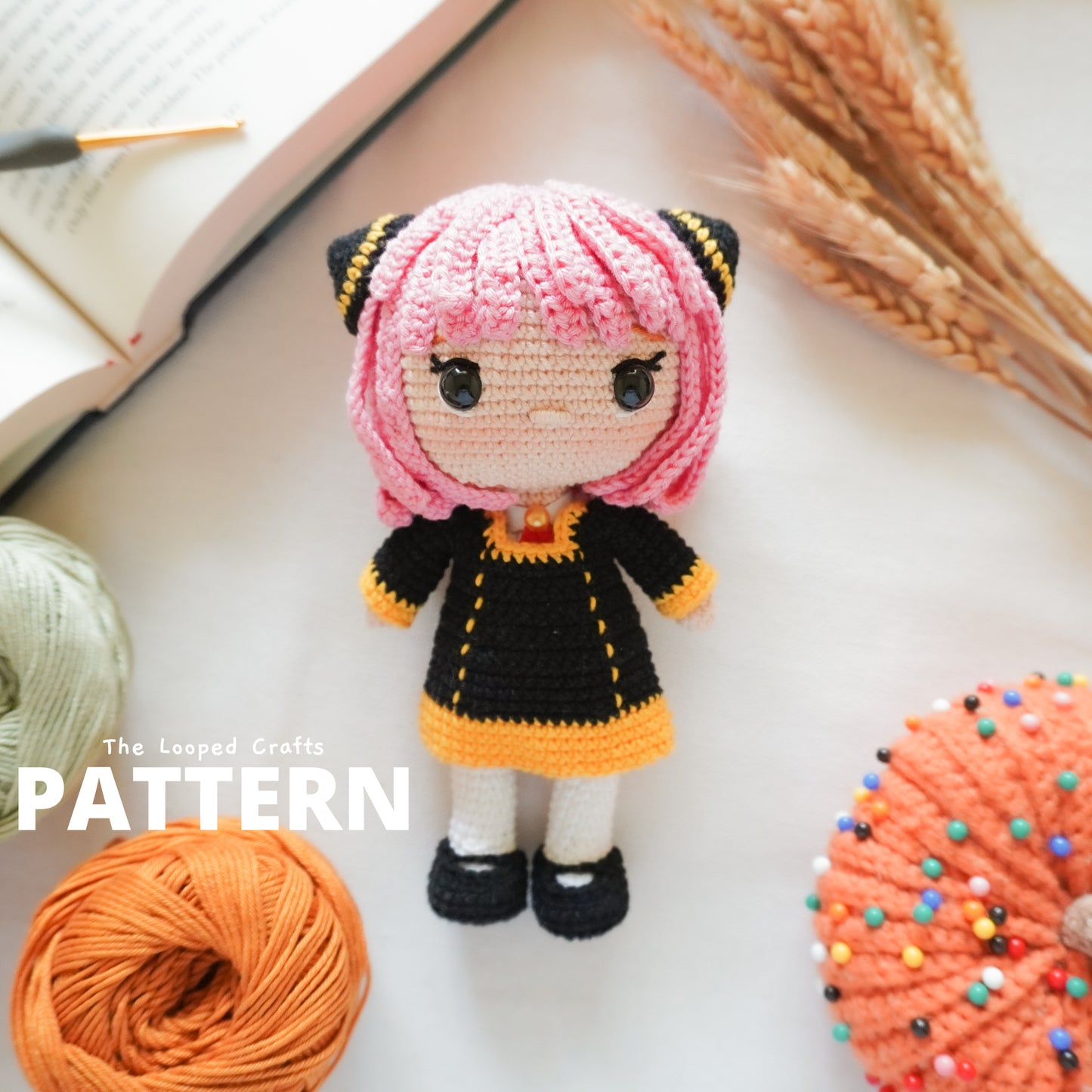 Amigurumi Crochet Pattern Spy Family