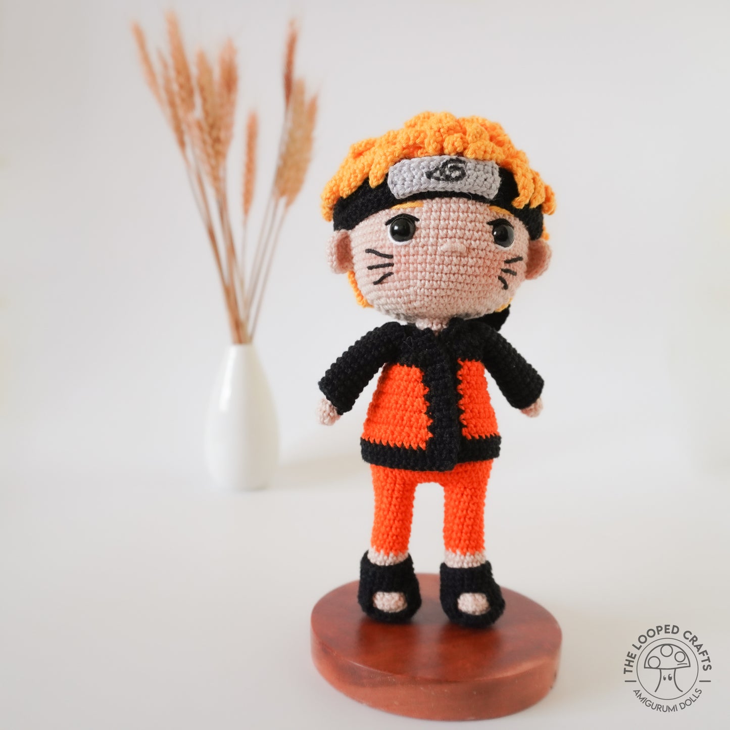 Amigurumi Crochet Pattern Ninja Fox