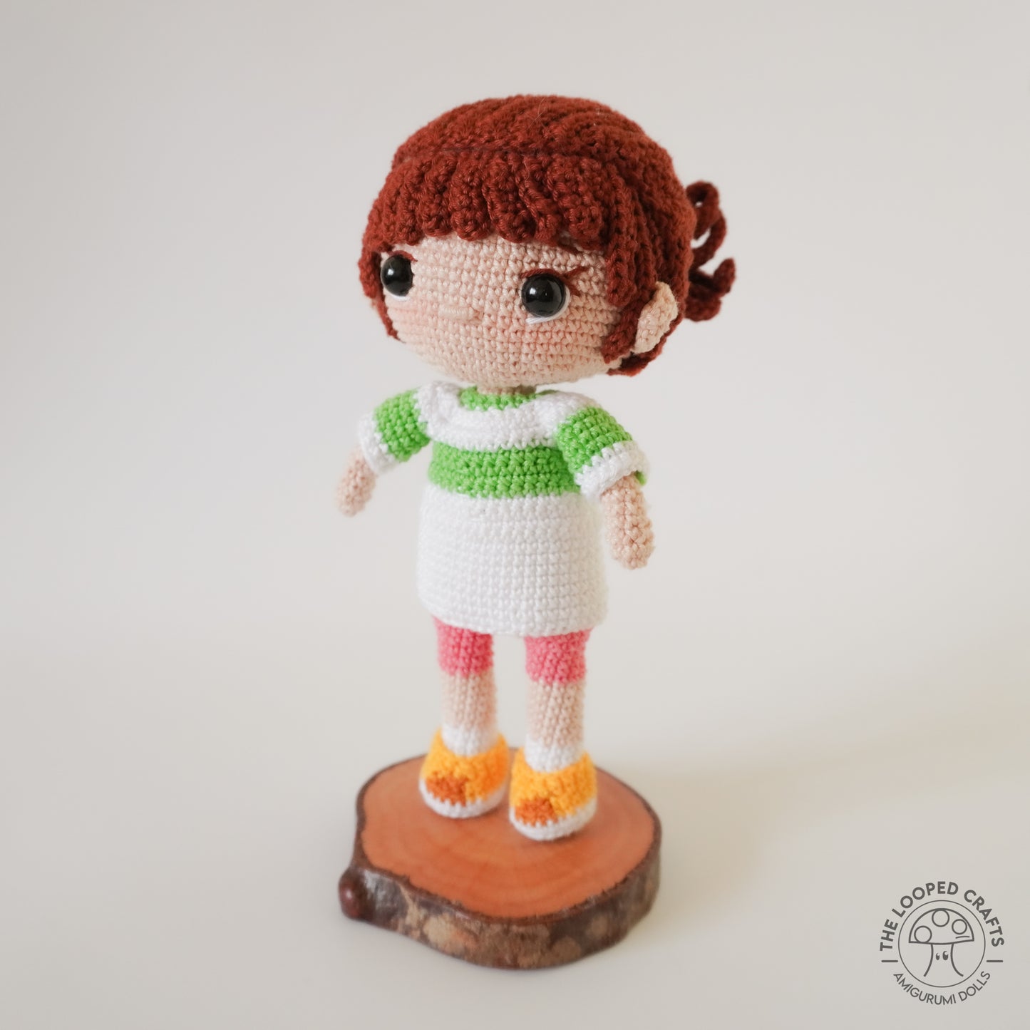 Amigurumi Crochet Pattern Spirted Girl