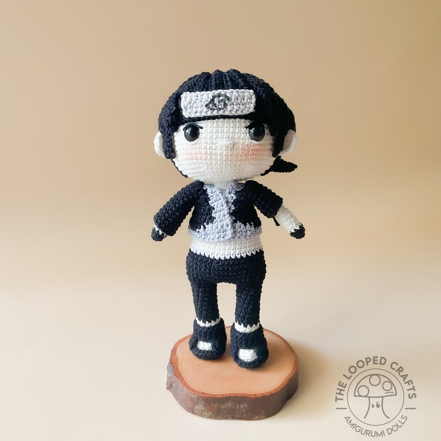 Amigurumi Crochet Pattern Drawing Ninja