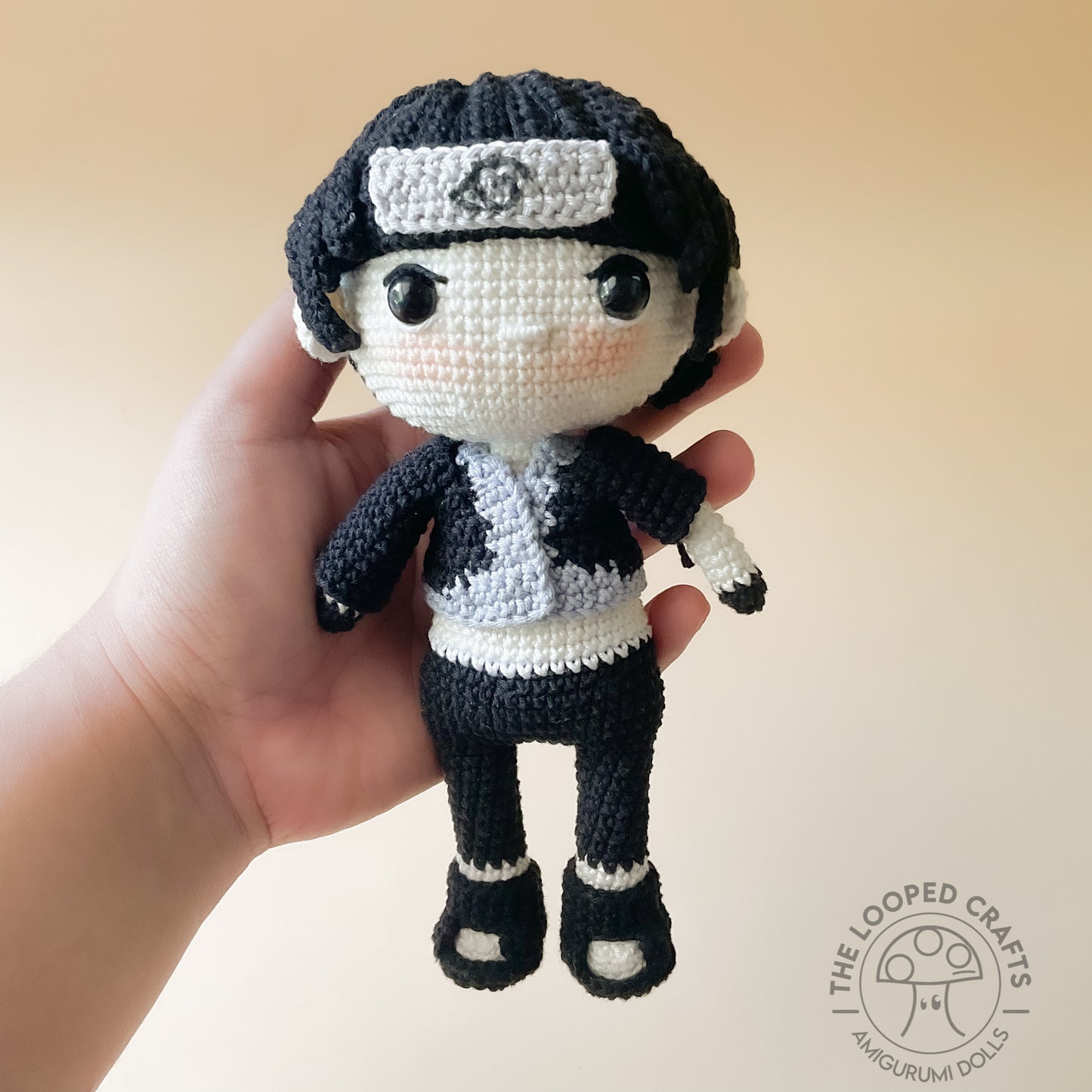 Amigurumi Crochet Pattern Drawing Ninja