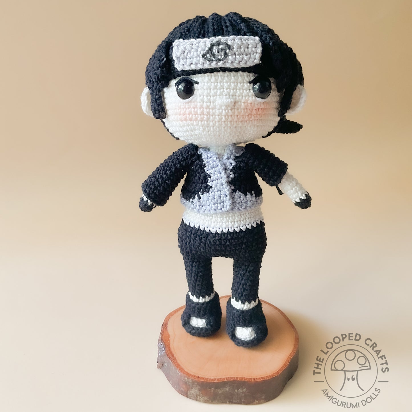 Amigurumi Crochet Pattern Drawing Ninja