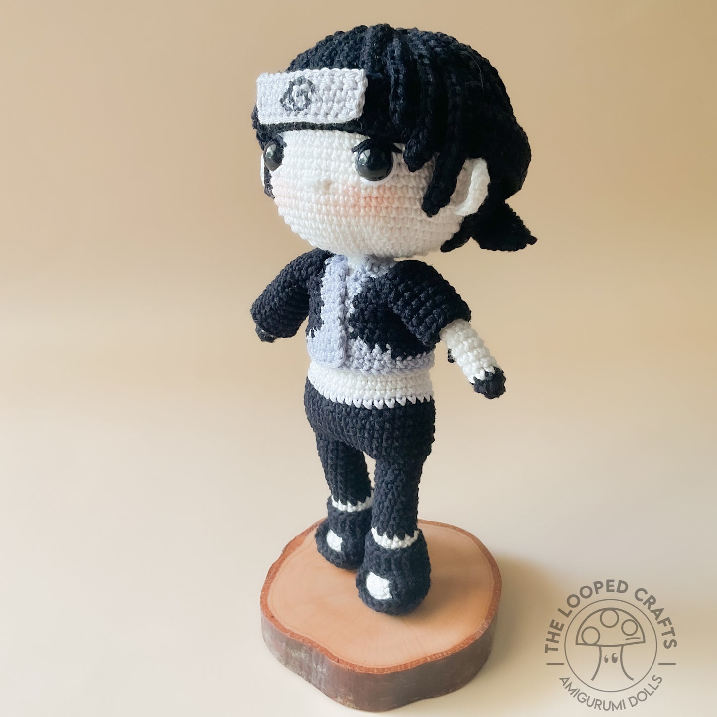 Amigurumi Crochet Pattern Drawing Ninja