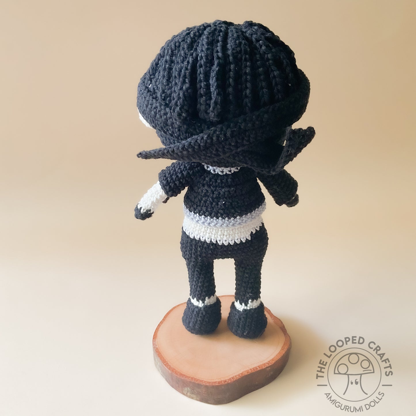Amigurumi Crochet Pattern Drawing Ninja