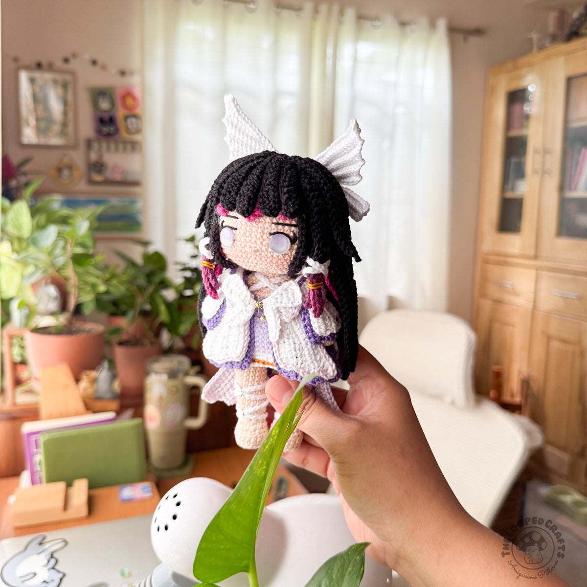 Columbina Hyposelenia Hydro Genshin Impact Amigurumi Pattern